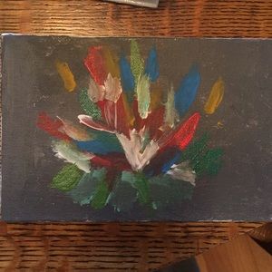 Abstract Canvas Panel